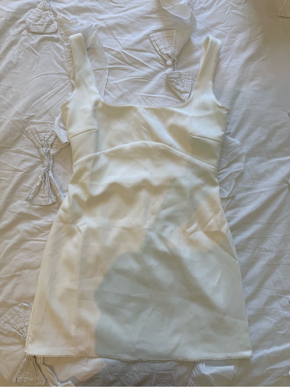 Peppermayo White Mini Dress